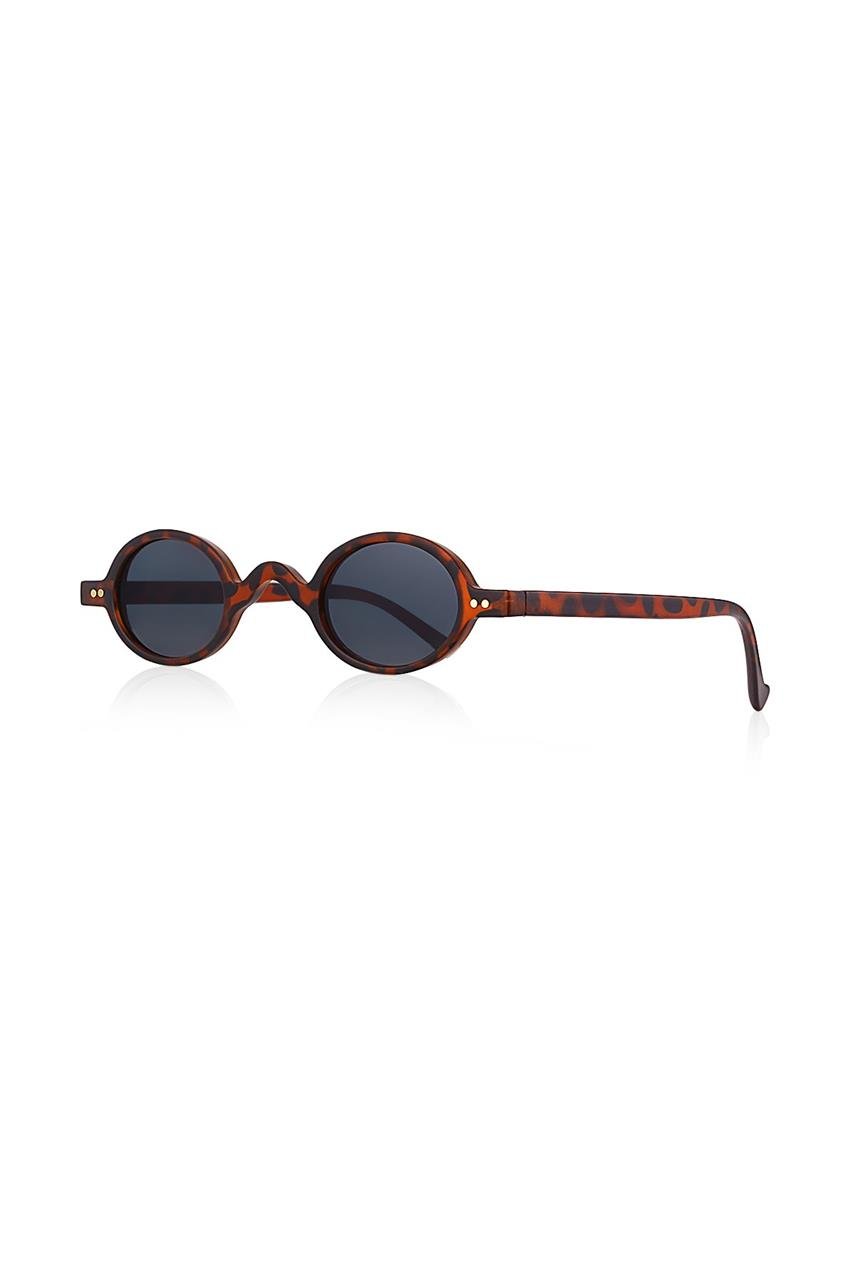 Baraque Matt Black Leopard Güneş Gözlüğü