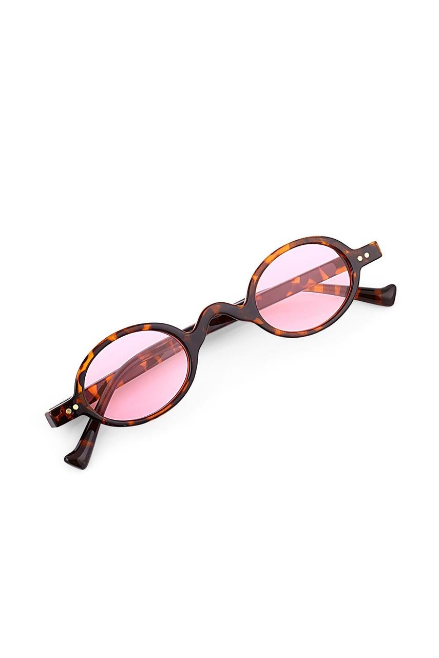 Baraque Pink Leopard Güneş Gözlüğü