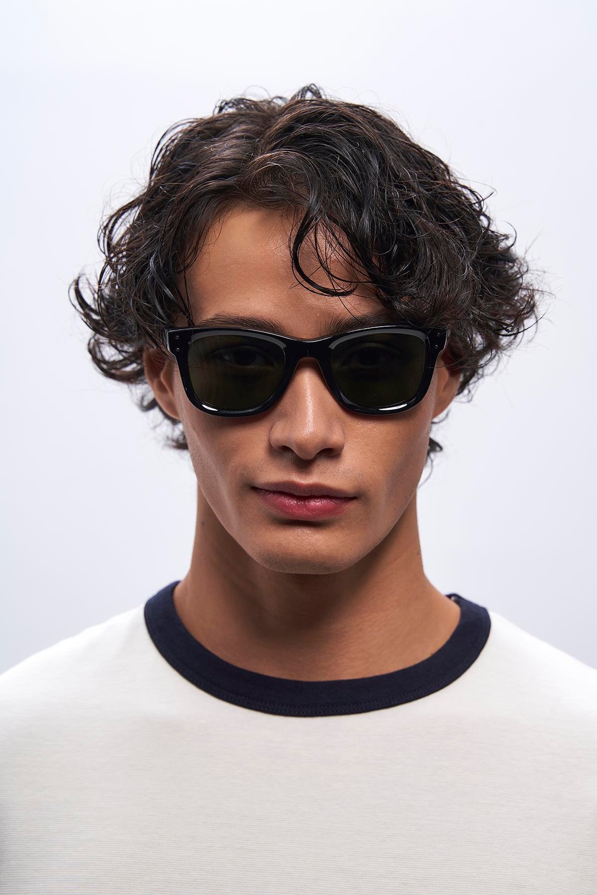 Belen Black Green Erkek Güneş Gözlüğü