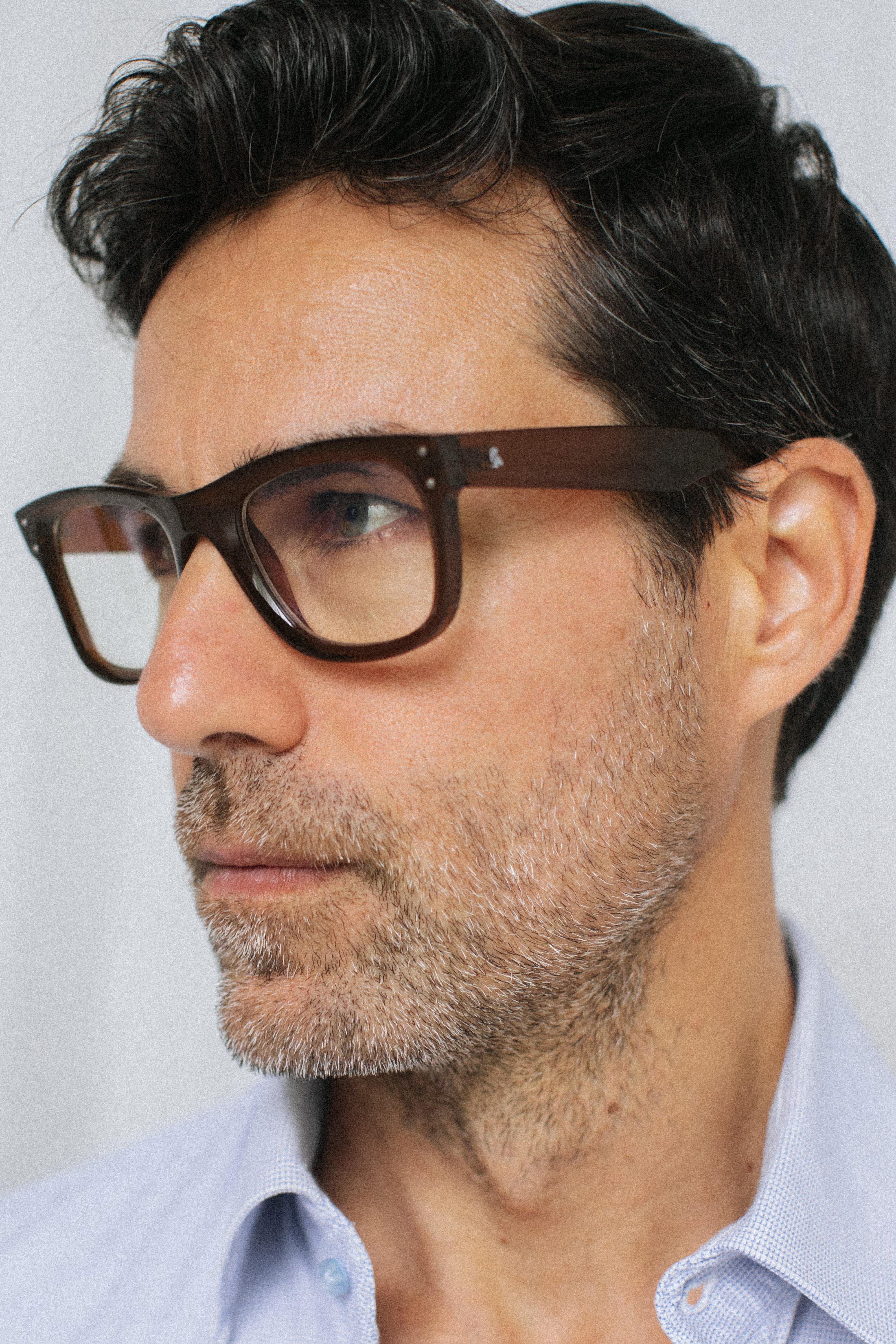 Belen Brown Erkek Mavi Işık Koruyucu Gözlük