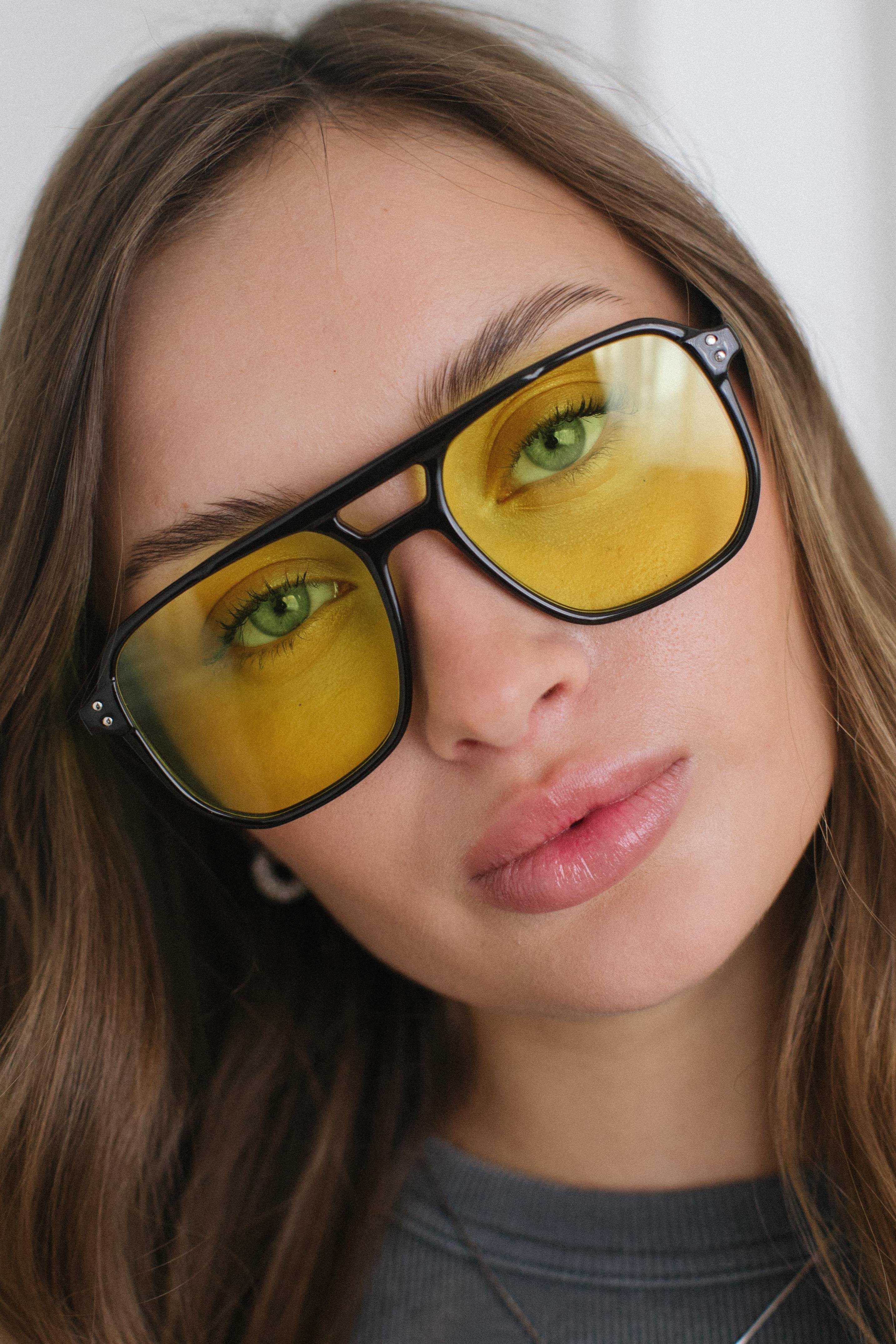 Belle Black Yellow Güneş Gözlüğü