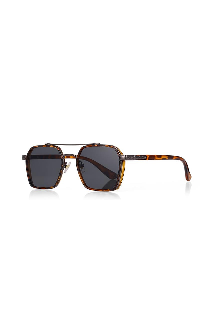 Benedict Leopard Black Erkek Güneş Gözlüğü