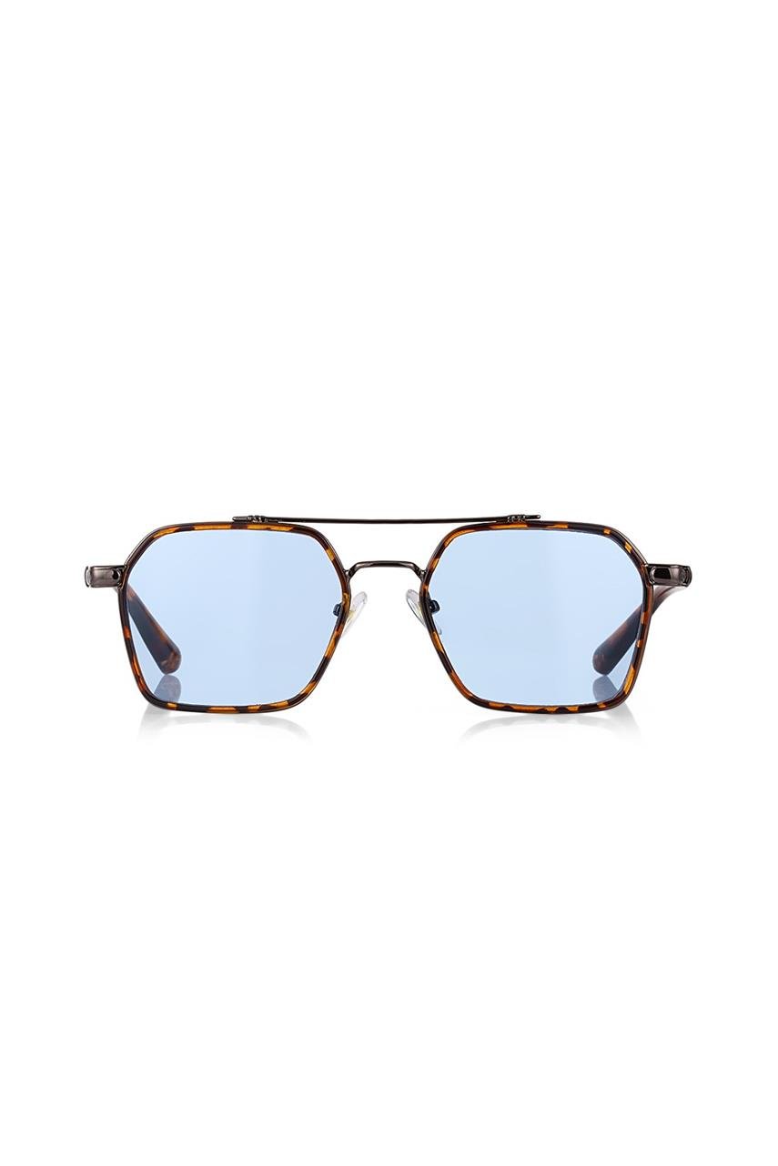Benedict Leopard Blue Erkek Güneş Gözlüğü