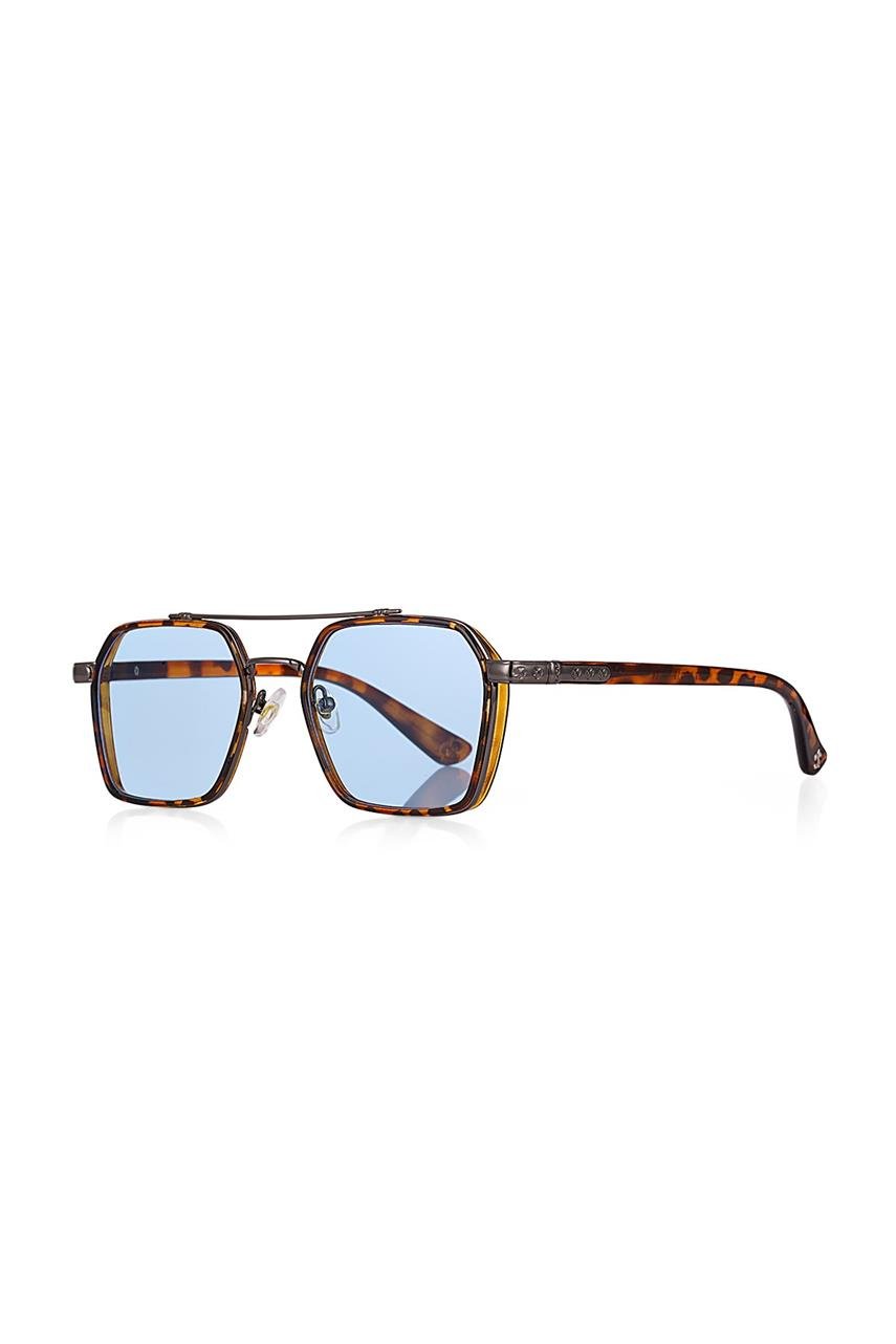 Benedict Leopard Blue Erkek Güneş Gözlüğü