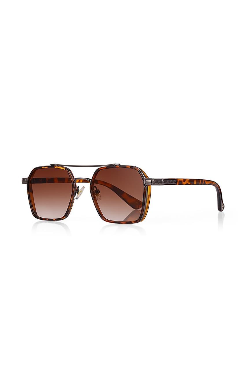 Benedict Leopard Brown Güneş Gözlüğü