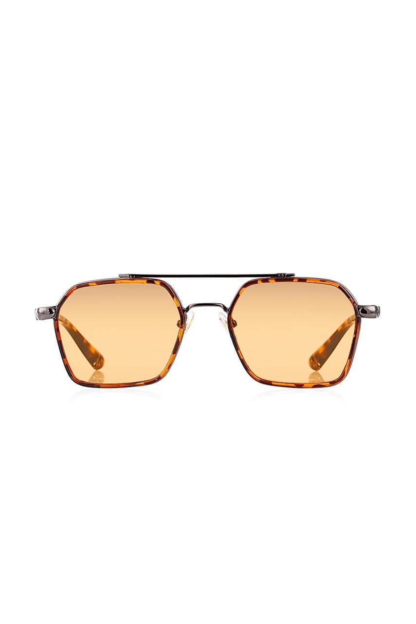 Benedict Leopard Orange Erkek Güneş Gözlüğü
