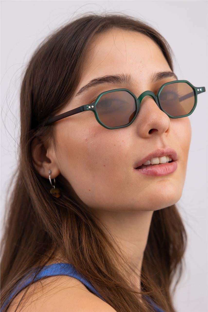 Berlin Olive Brown Güneş Gözlüğü