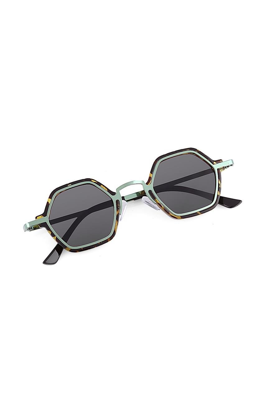 Billy Leopard Green Güneş Gözlüğü