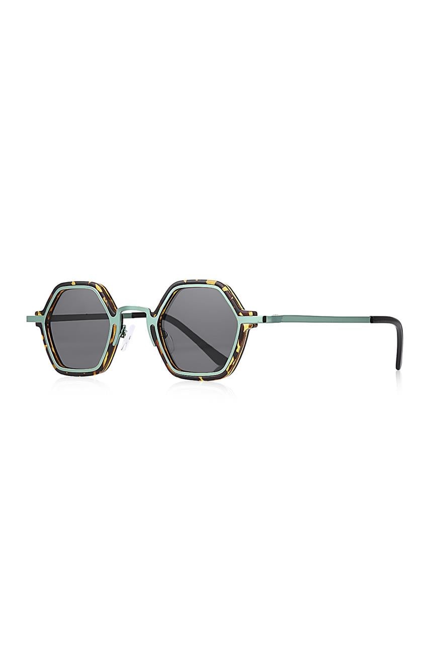 Billy Leopard Green Güneş Gözlüğü