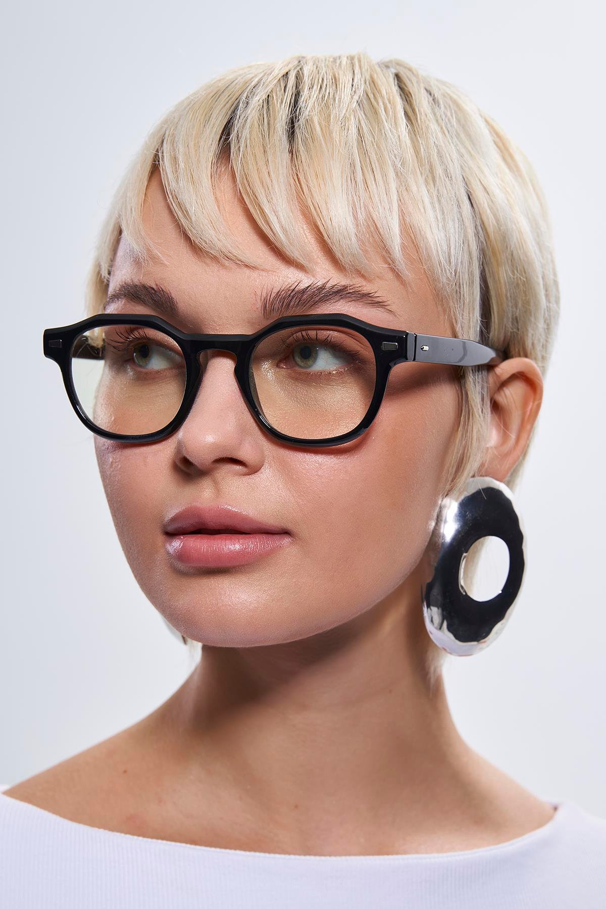 Brandy Black Mavi Işık Koruyucu Gözlük