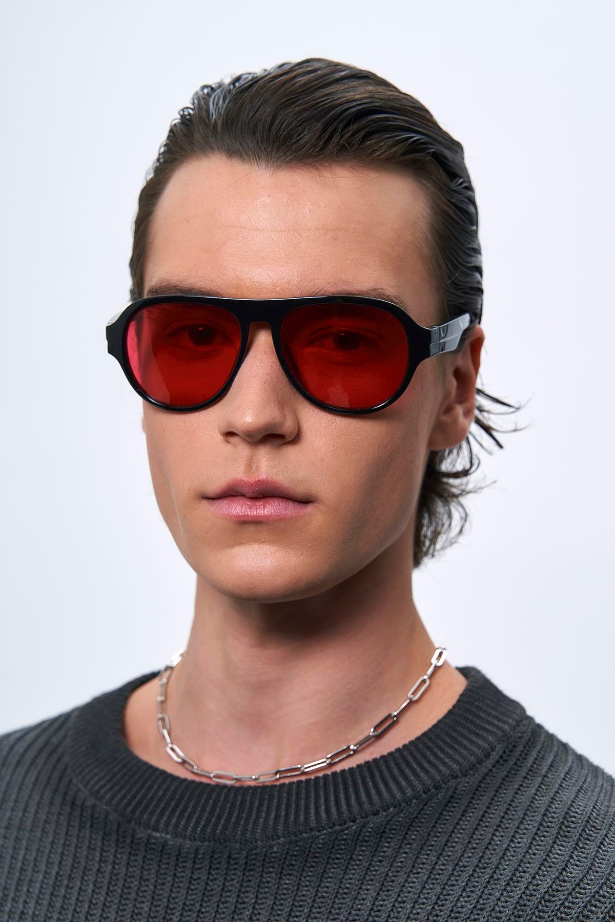 Çardak Black Red Erkek Güneş Gözlüğü