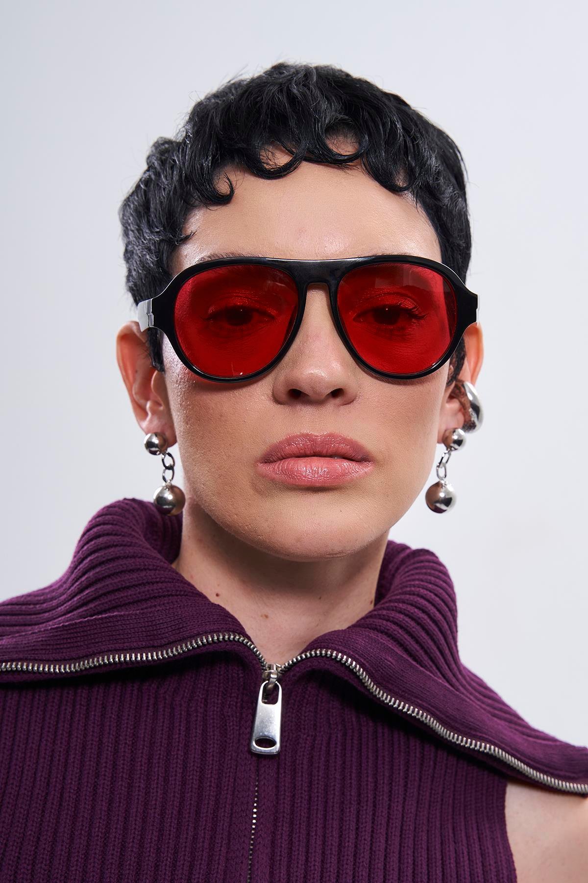 Çardak Black Red Güneş Gözlüğü