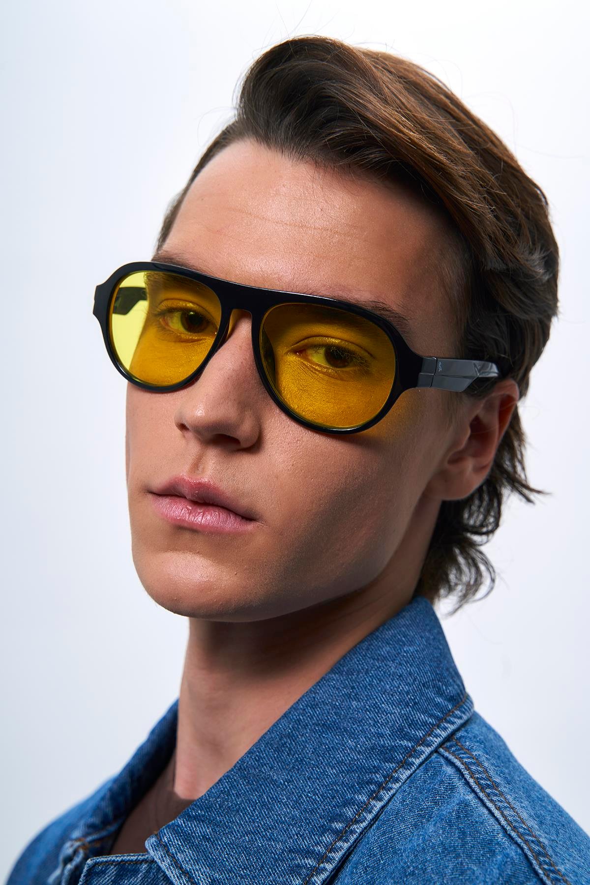 Çardak Black Yellow Erkek Güneş Gözlüğü