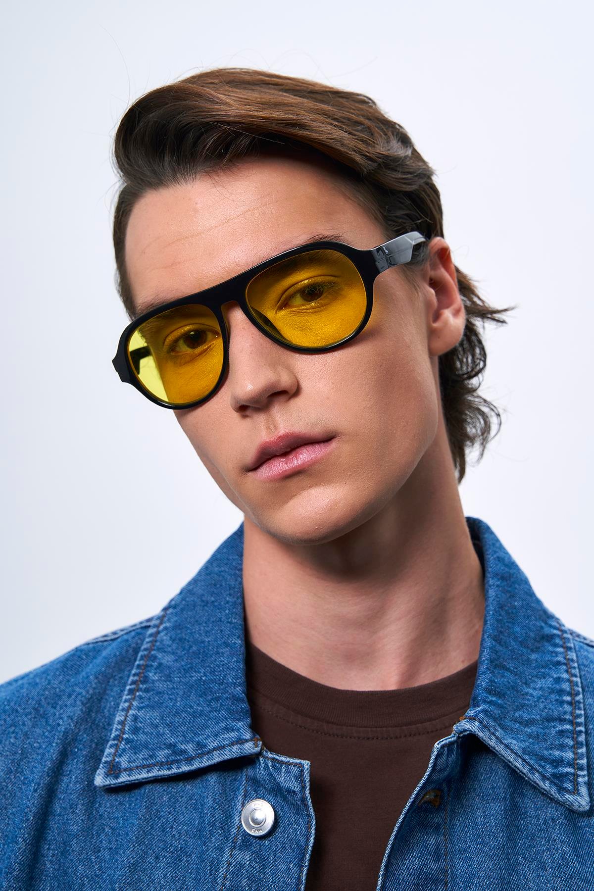 Çardak Black Yellow Erkek Güneş Gözlüğü