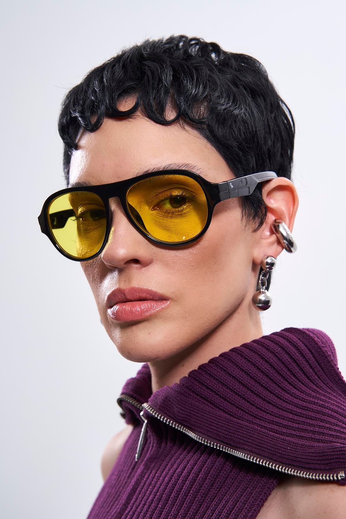 Çardak Black Yellow Güneş Gözlüğü