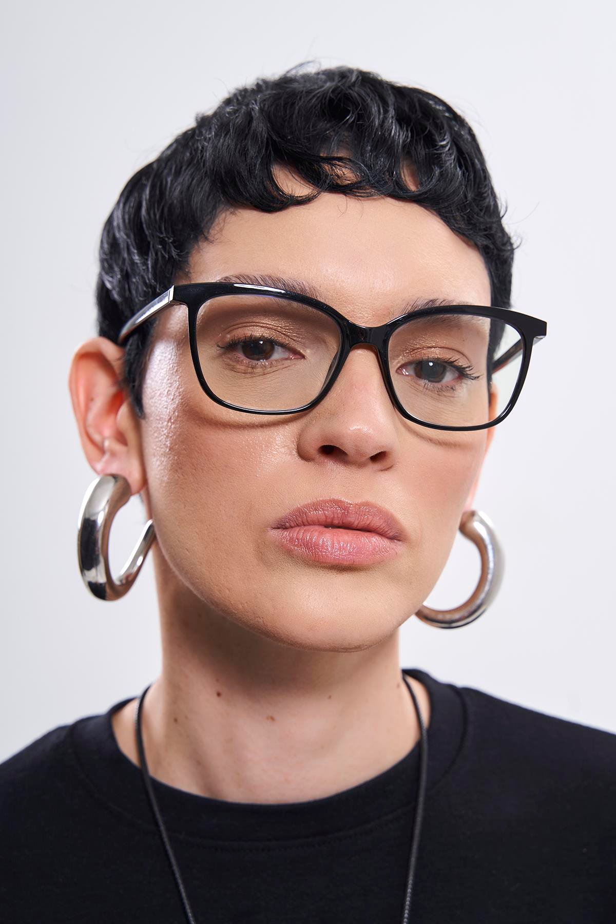 Carolyn Black Mavi Işık Koruyucu Gözlük