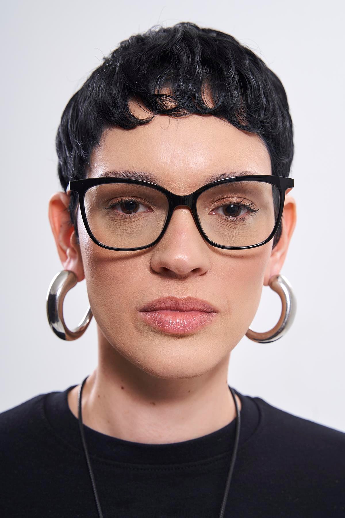 Carolyn Black Mavi Işık Koruyucu Gözlük