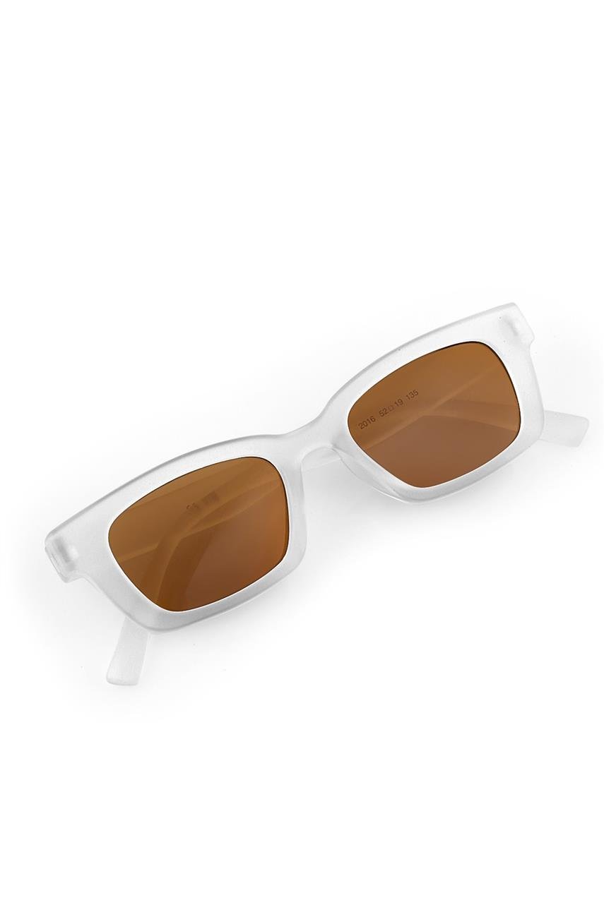 Catrine  Matt Clear Brown Güneş Gözlüğü