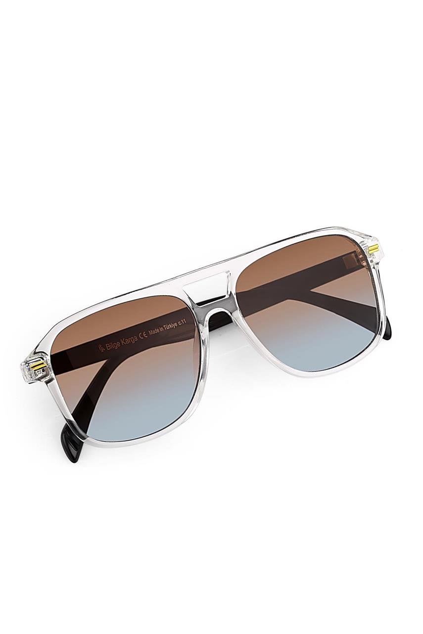 Celno Clear Brown Blue Güneş Gözlüğü