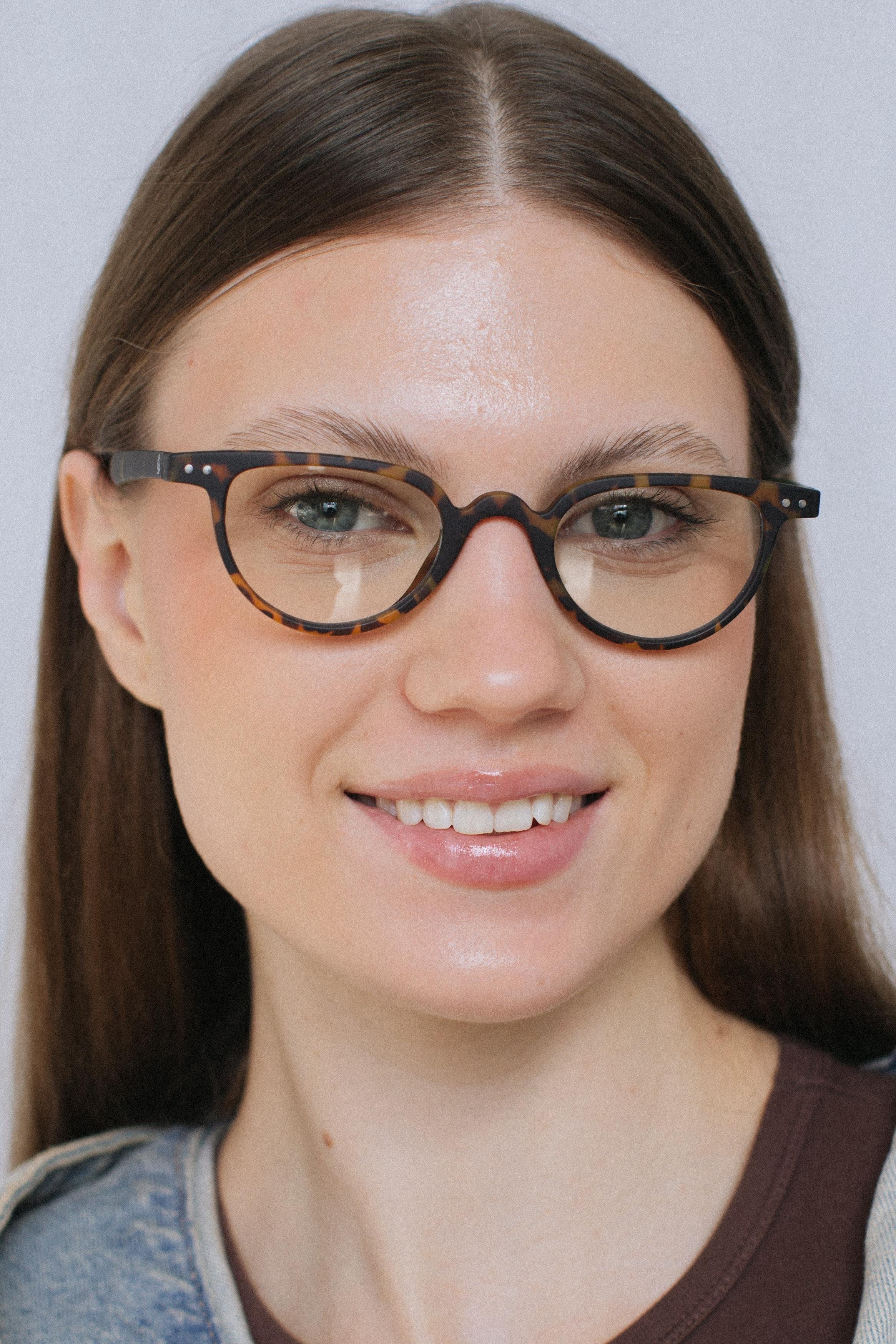 Ceyda Matt Magic Leopard Mavi Işık Koruyucu Gözlük