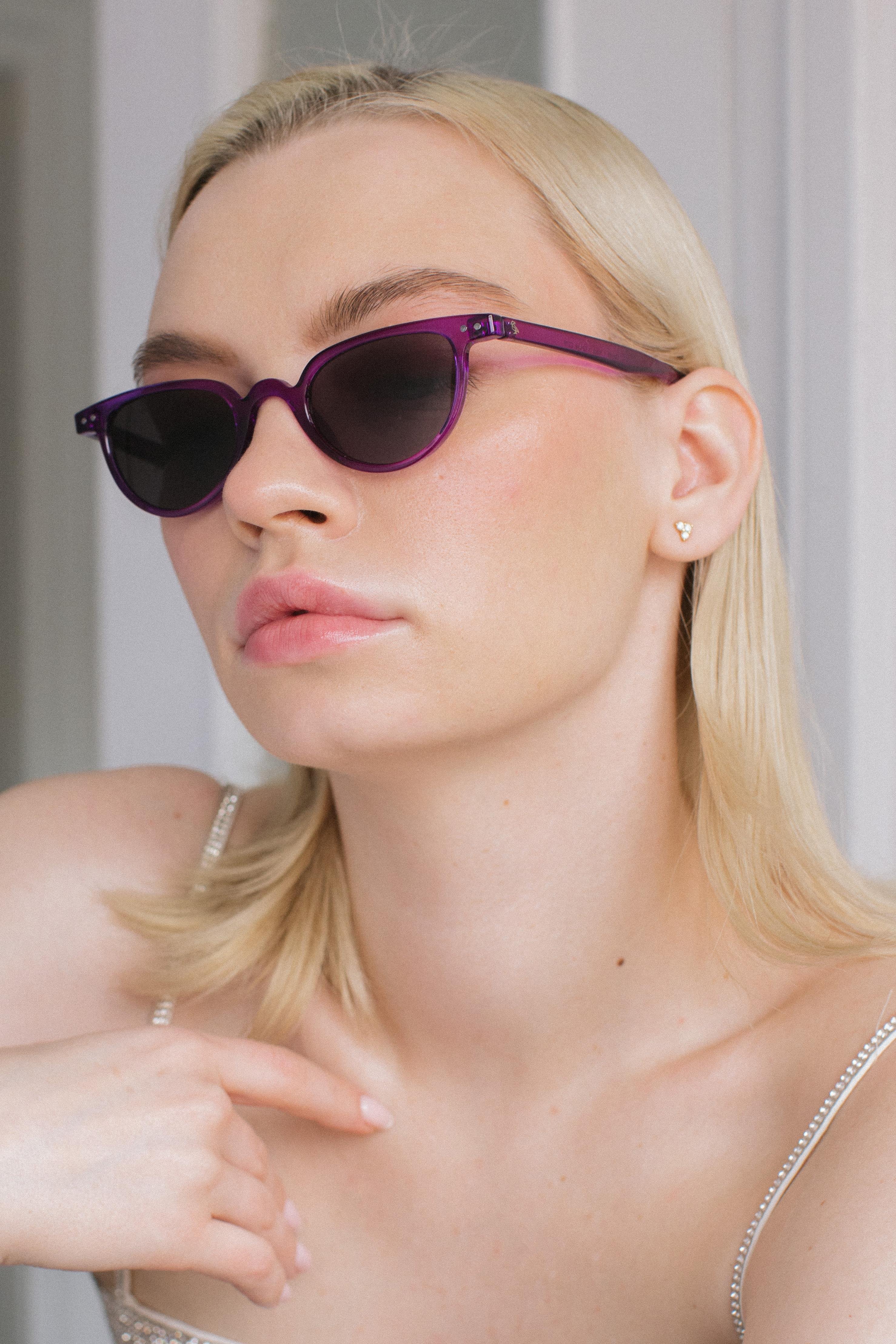 Ceyda Purple Black Güneş Gözlüğü