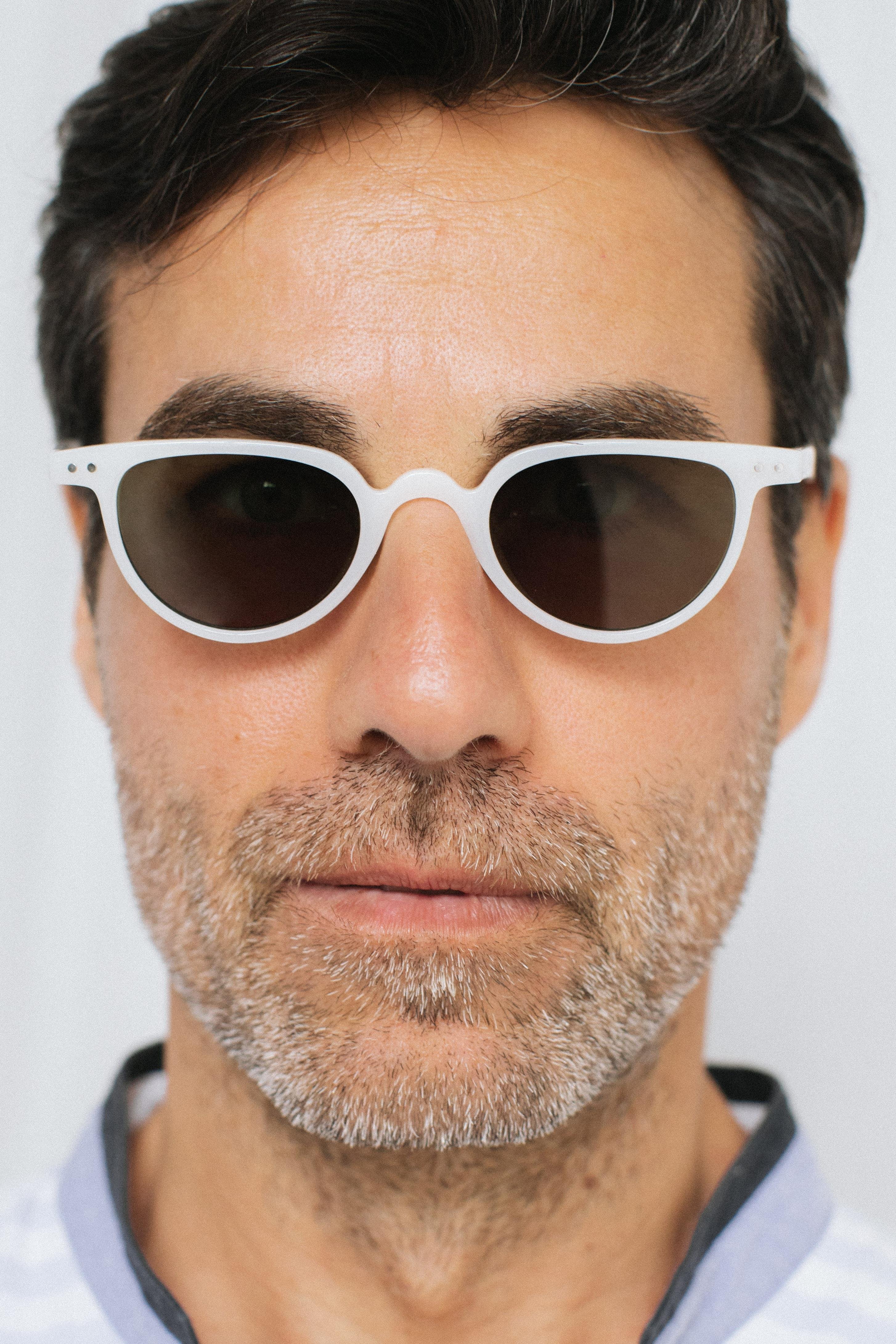 Ceyda White Green Erkek Güneş Gözlüğü