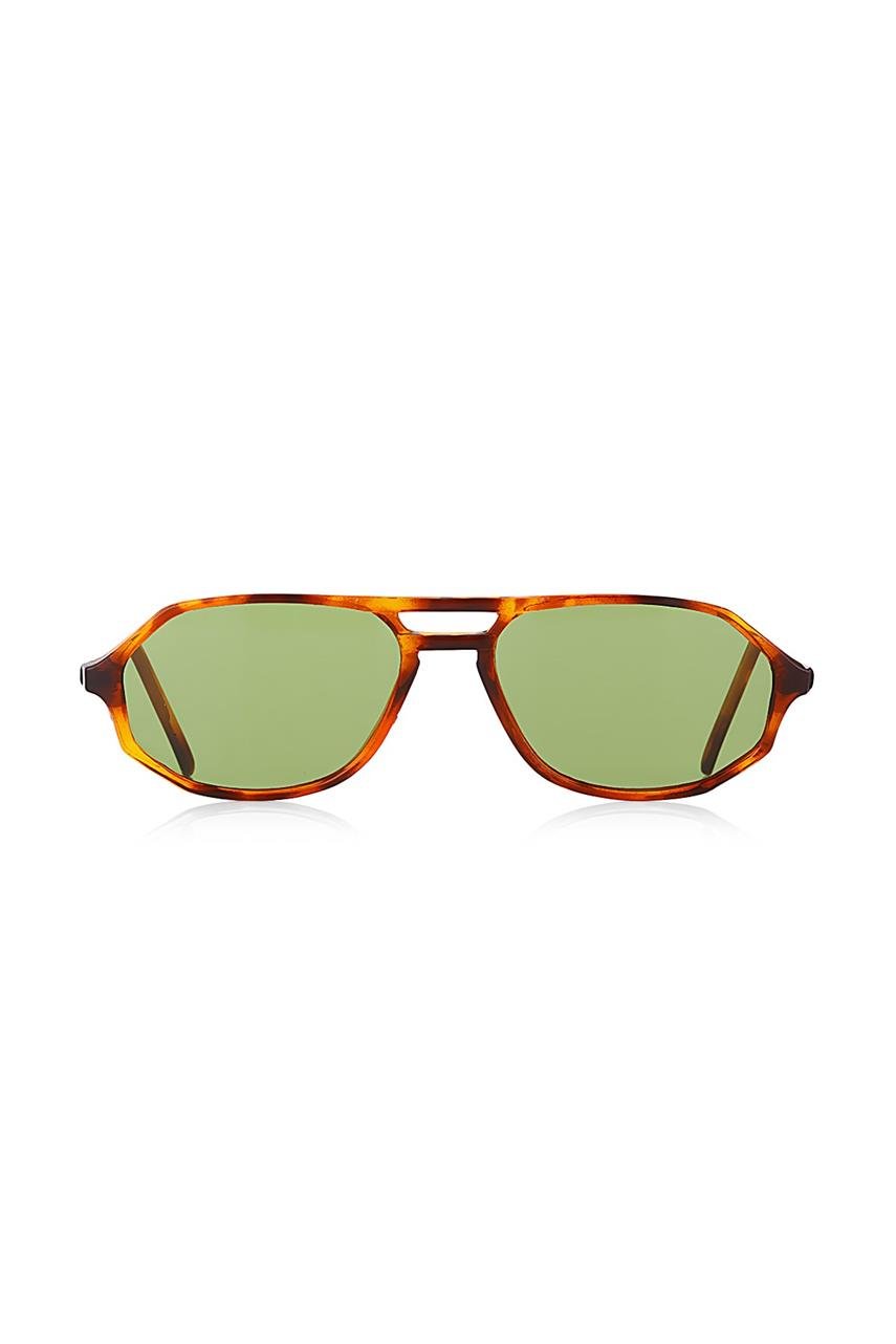 Chandler Leopard Green Güneş Gözlüğü