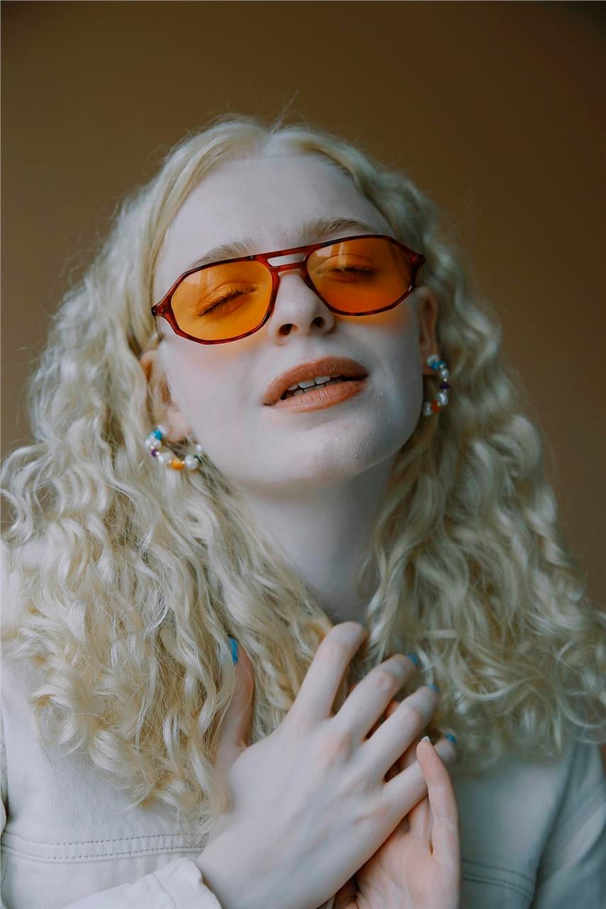 Chandler Orange Leopard Güneş Gözlüğü