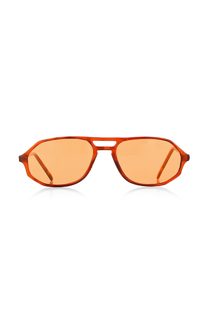 Chandler Orange Leopard Güneş Gözlüğü