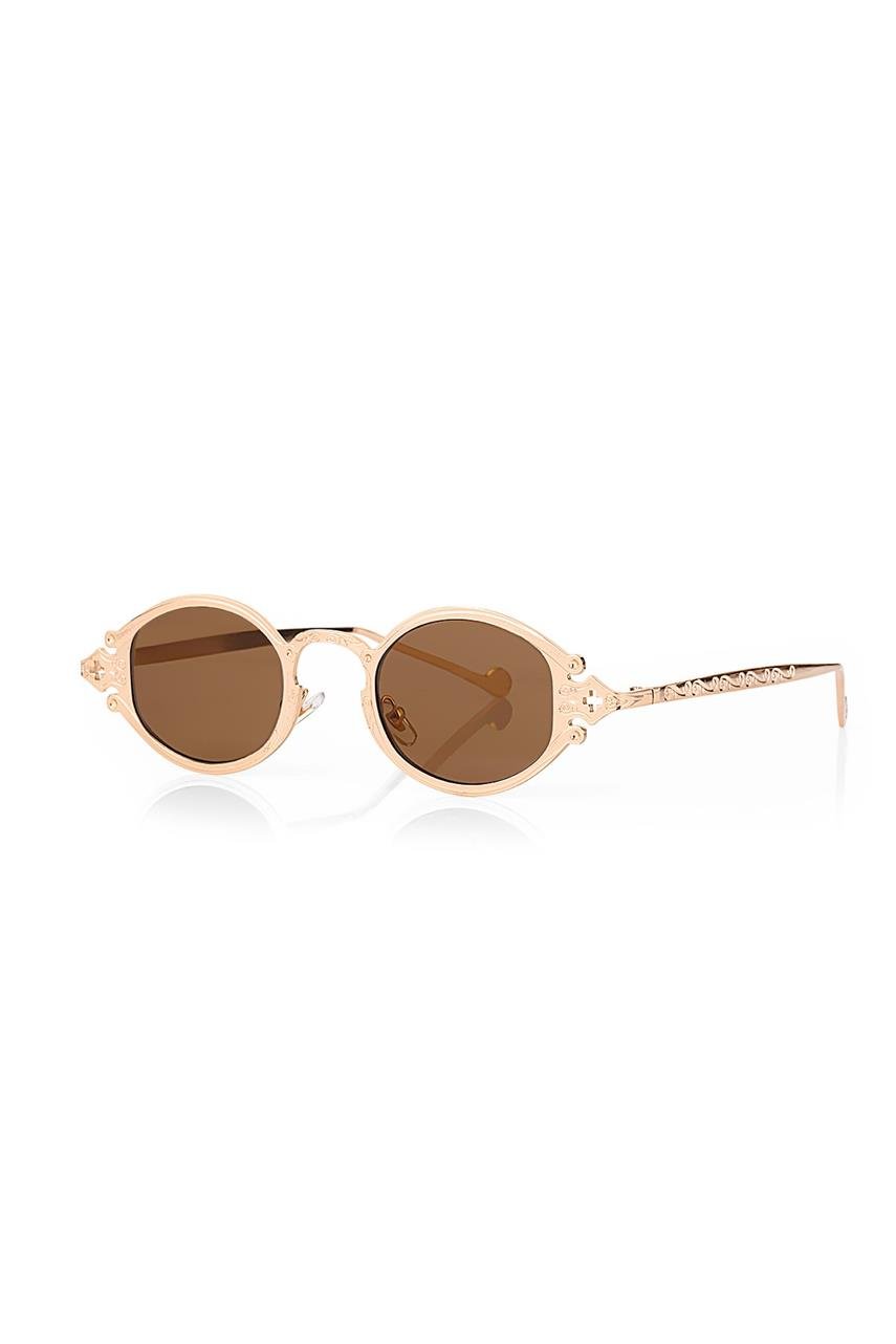 Charlotte Gold Brown Güneş Gözlüğü