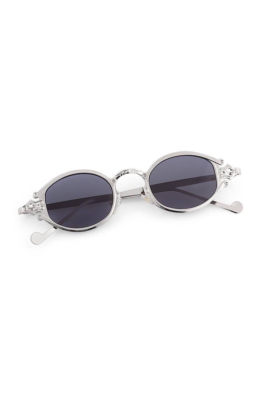 Charlotte Silver Black E Güneş Gözlüğü