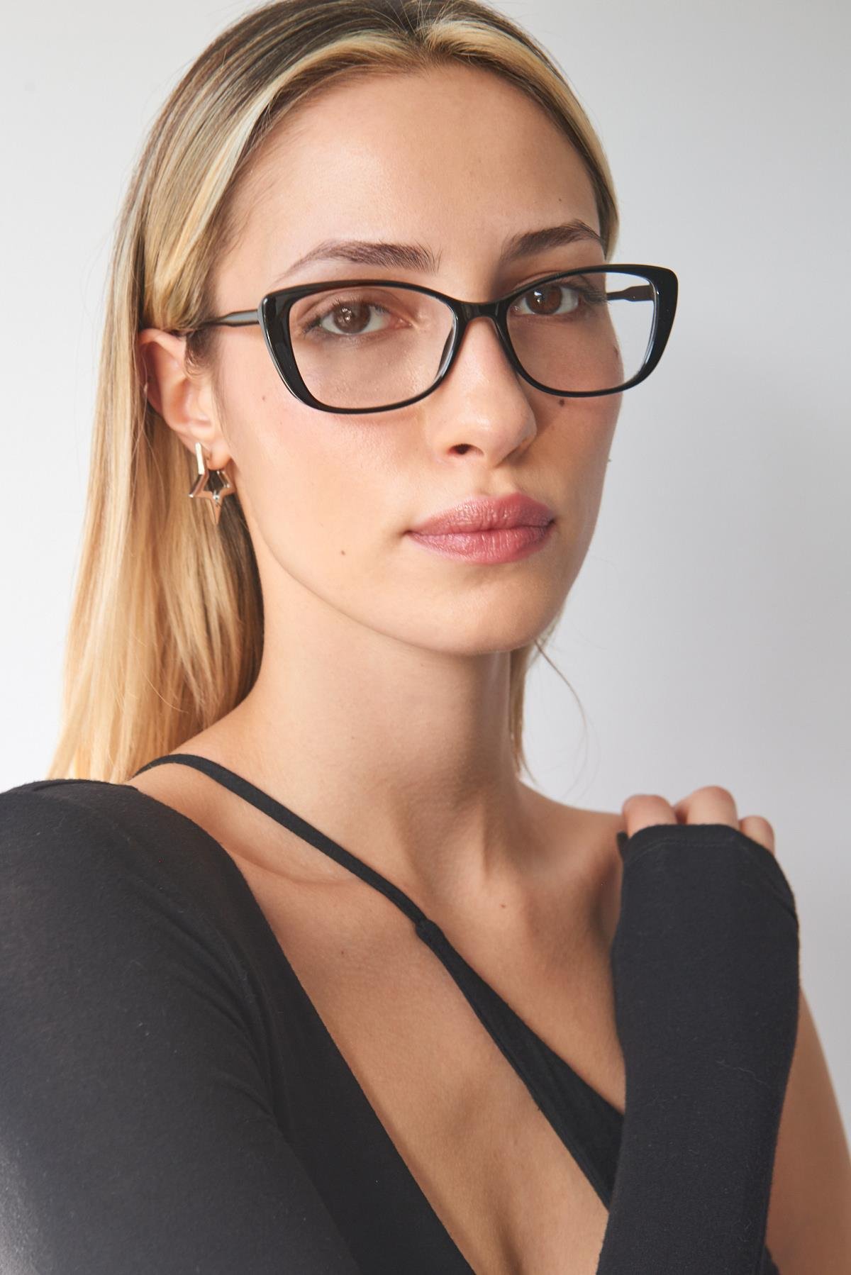 Charmian Black Mavi Işık Koruyucu Gözlük