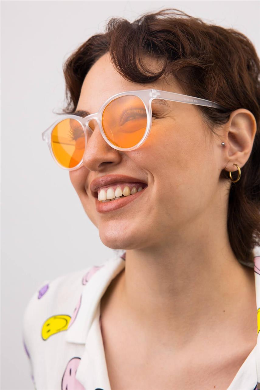 Cherry Clear Orange Güneş Gözlüğü