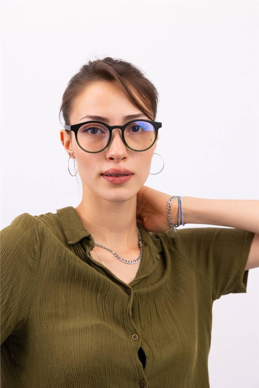 Cherry Green Black Mavi Işık Koruyucu Gözlük