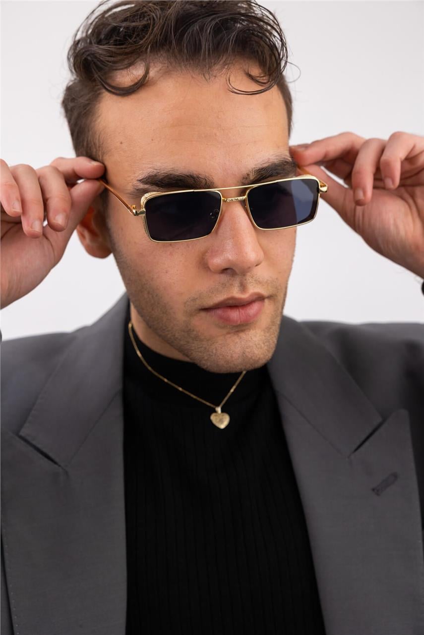 Clair Gold Black Erkek Güneş Gözlüğü