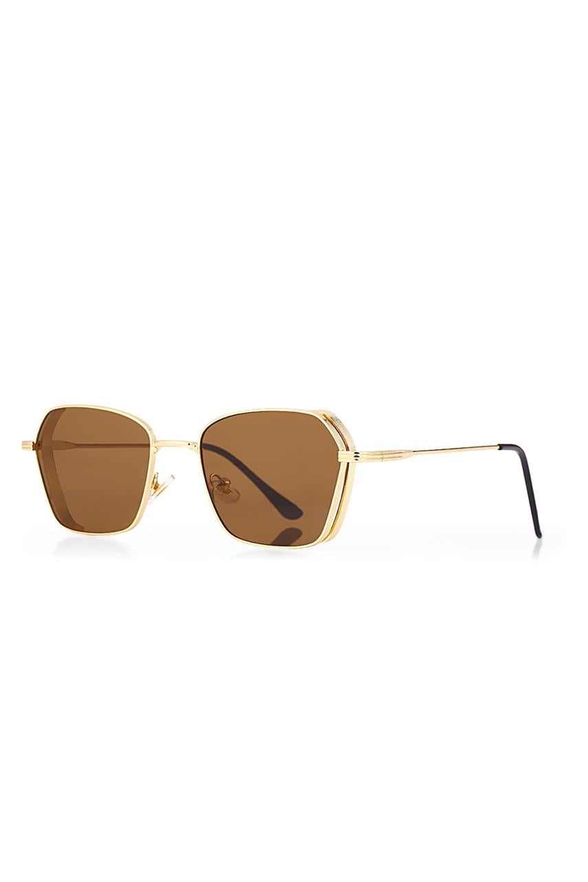 Classy Gold Brown Erkek Güneş Gözlüğü