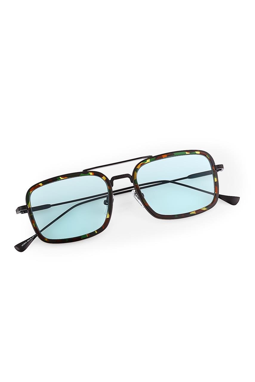 Claude Leopard Green Güneş Gözlüğü