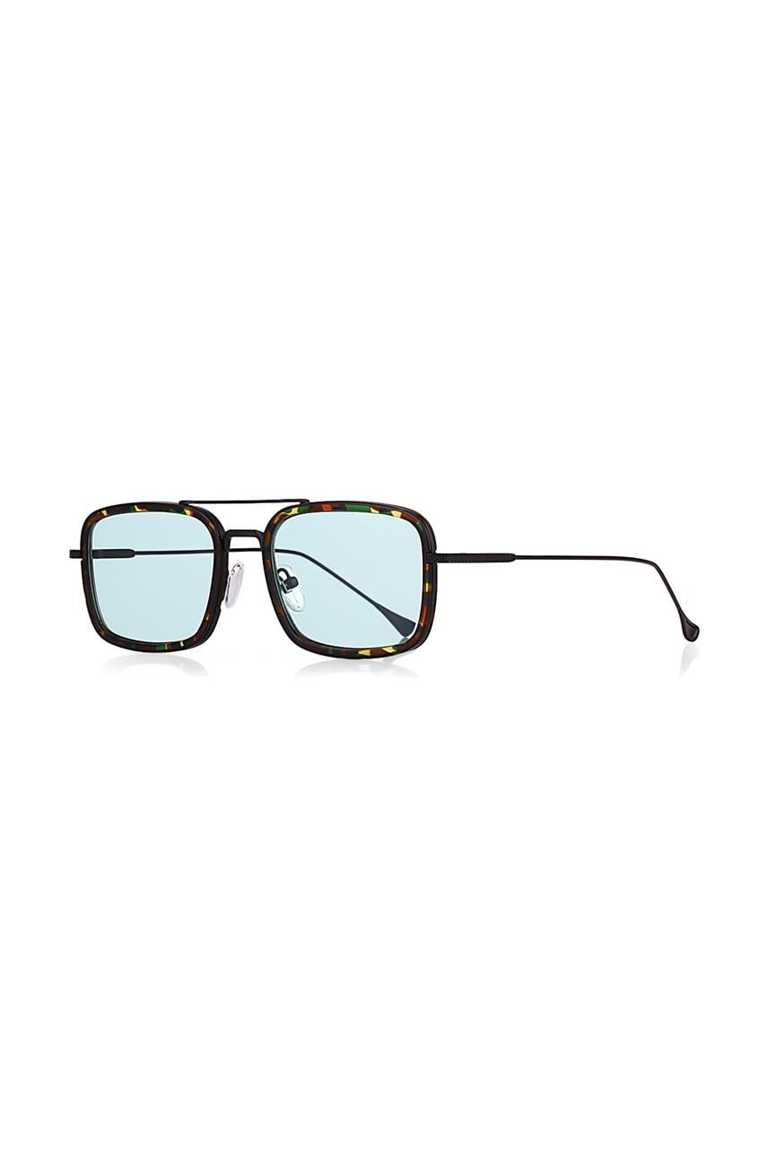 Claude Leopard Green Güneş Gözlüğü