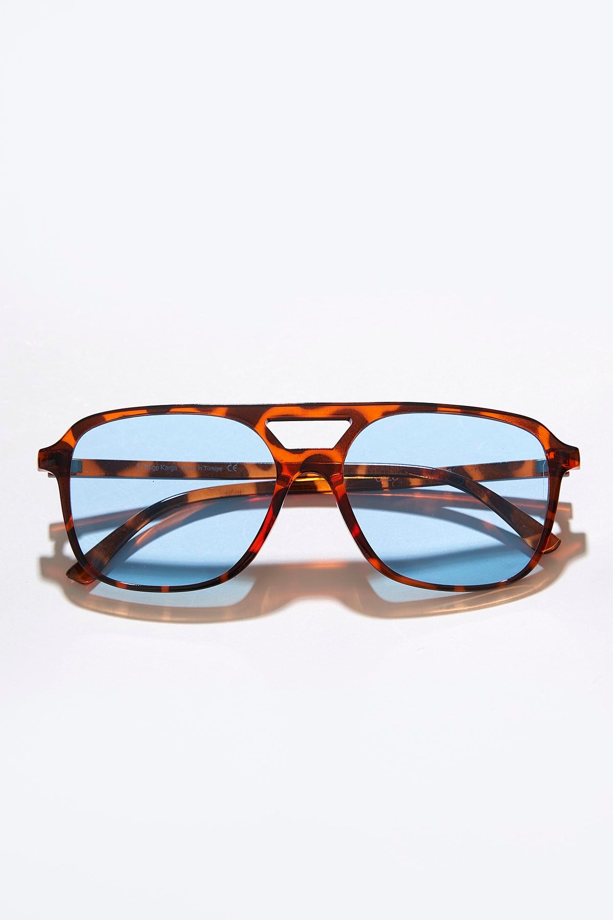 Cleo Leopard Blue Güneş Gözlüğü