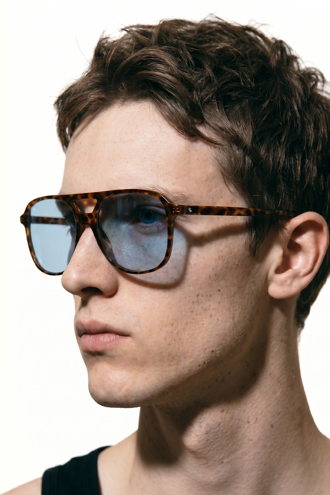 Cleo Tortoise Blue Erkek Güneş Gözlüğü