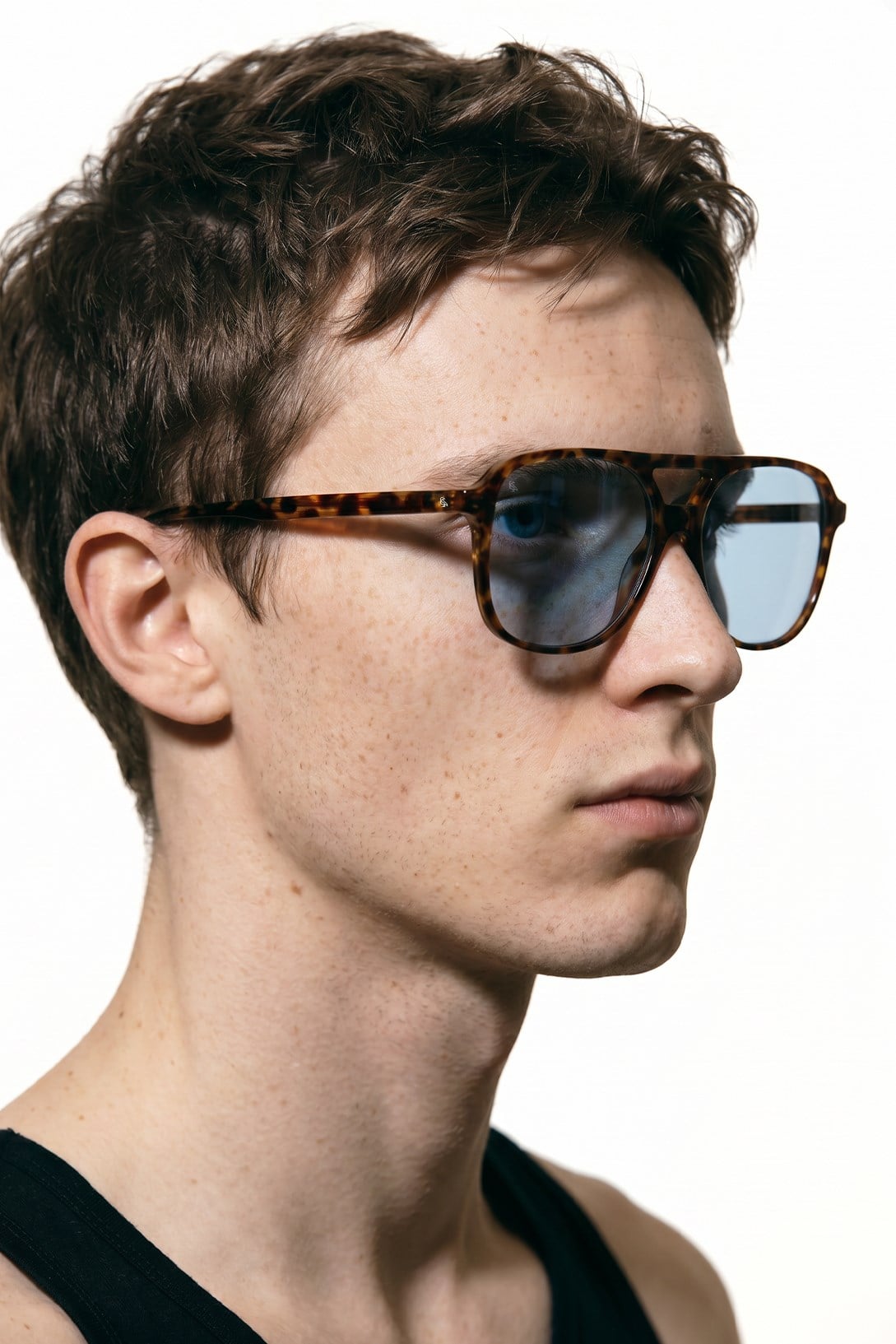 Cleo Tortoise Blue Erkek Güneş Gözlüğü