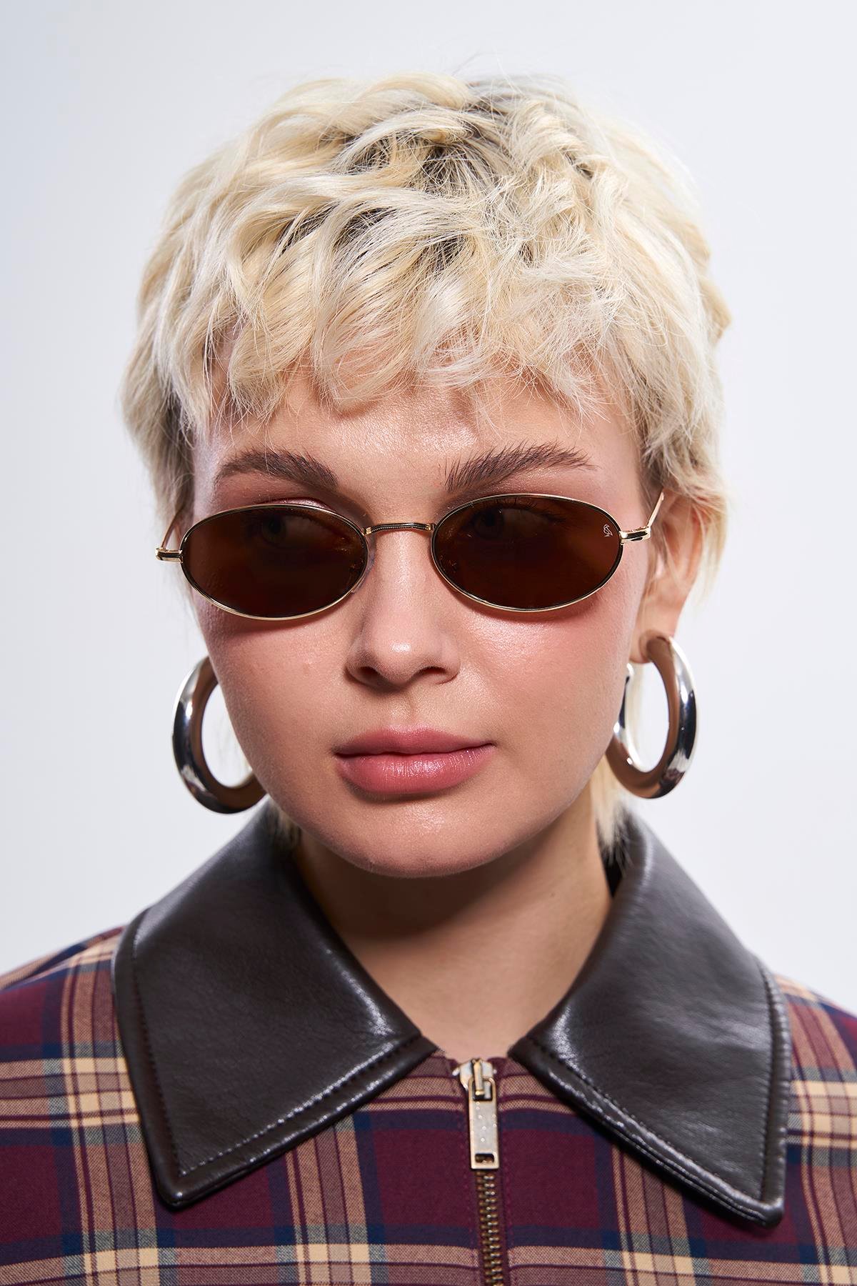 Cody Gold Brown Güneş Gözlüğü