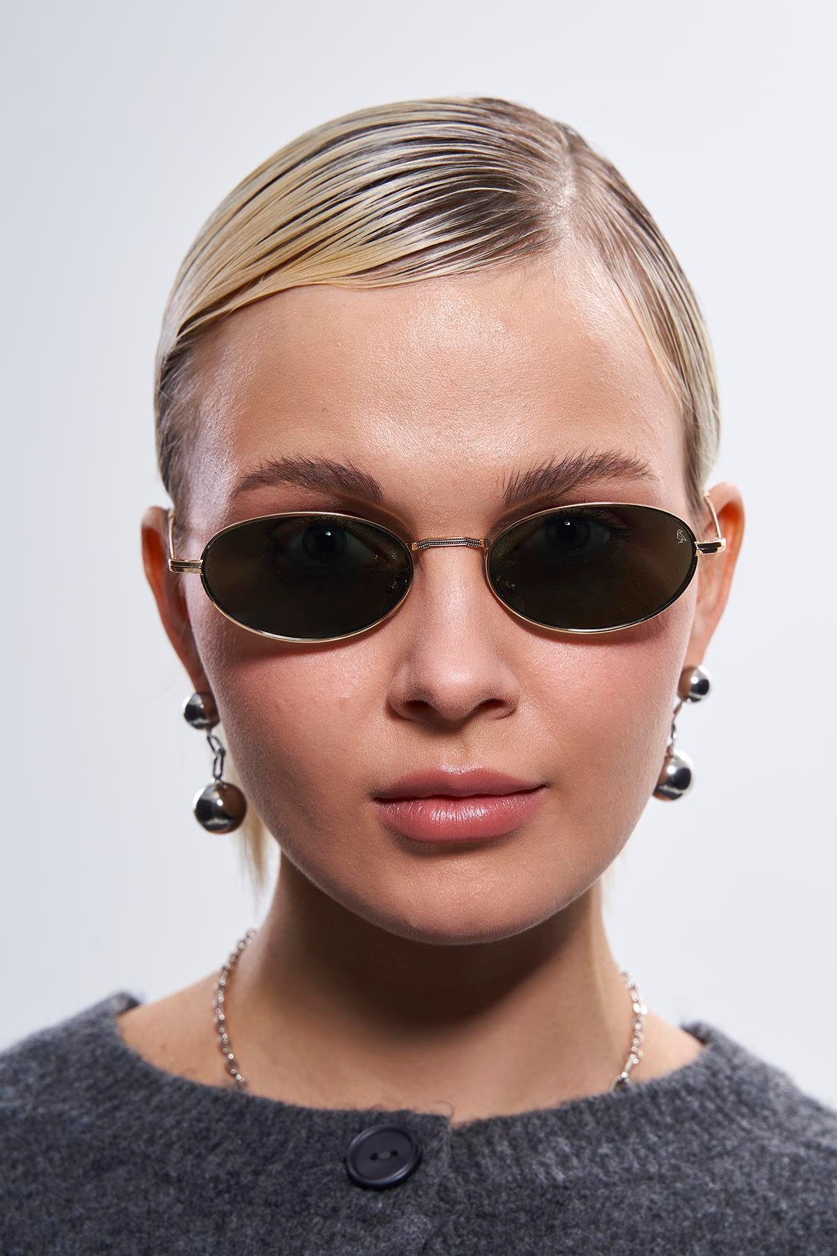 Cody Gold Green Güneş Gözlüğü