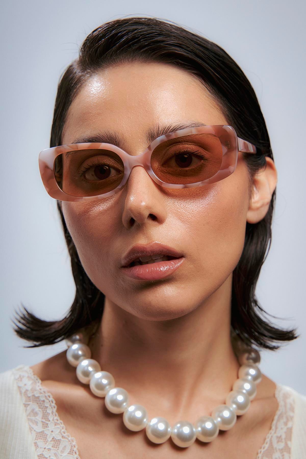 Cosmos Multicolor Brown Güneş Gözlüğü