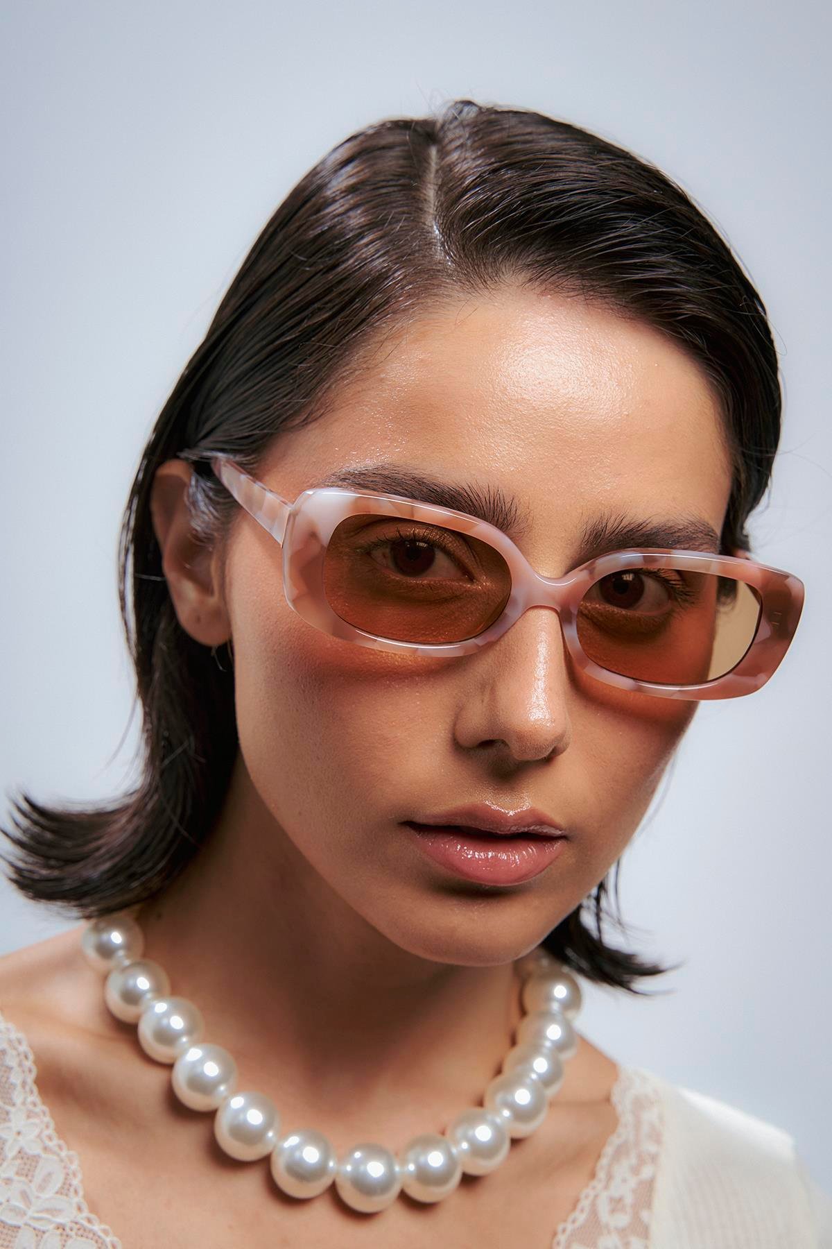 Cosmos Multicolor Brown Güneş Gözlüğü