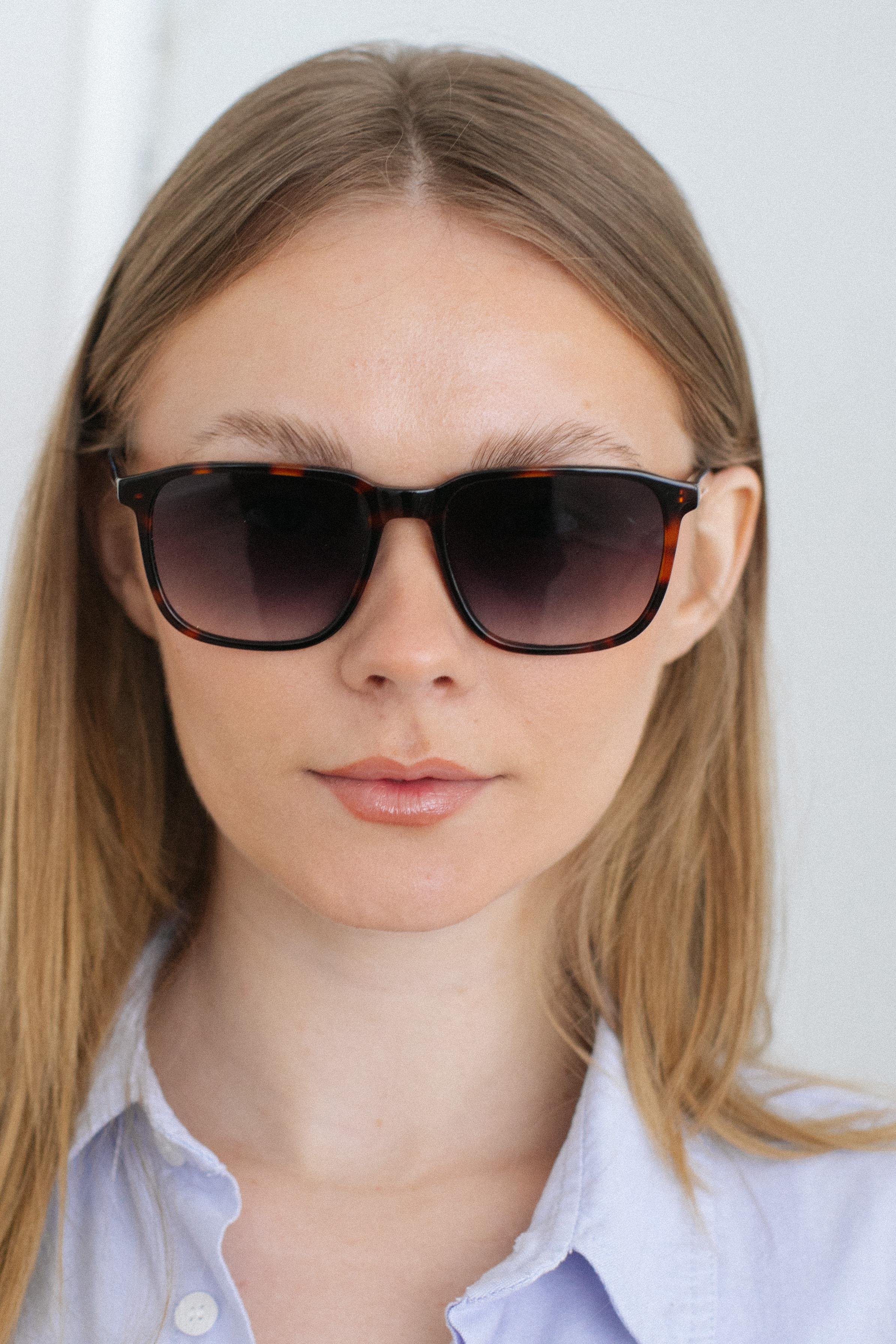 Dagmar Leopard Black Degrade Güneş Gözlüğü