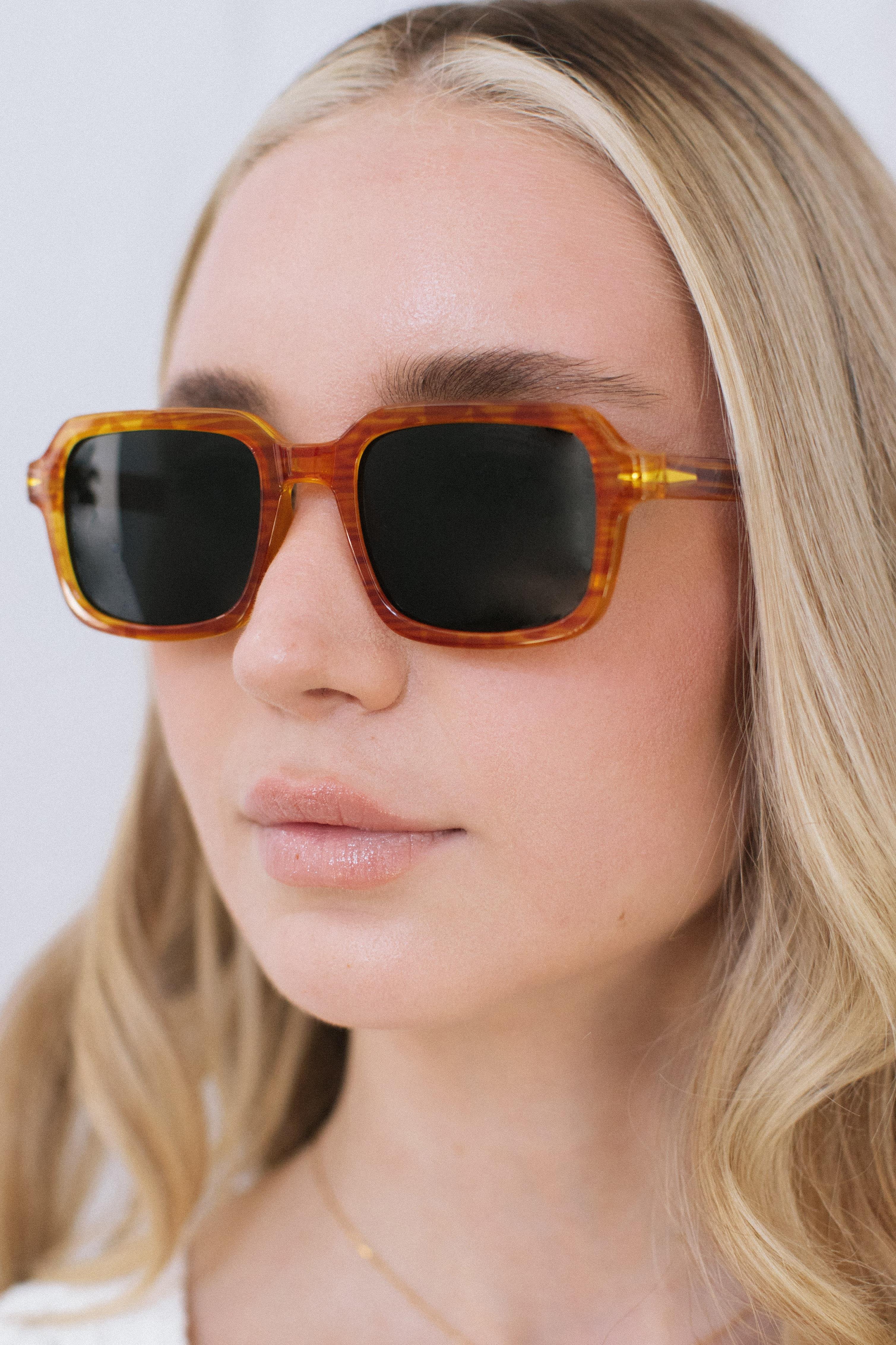 Darien Orange Black Güneş Gözlüğü