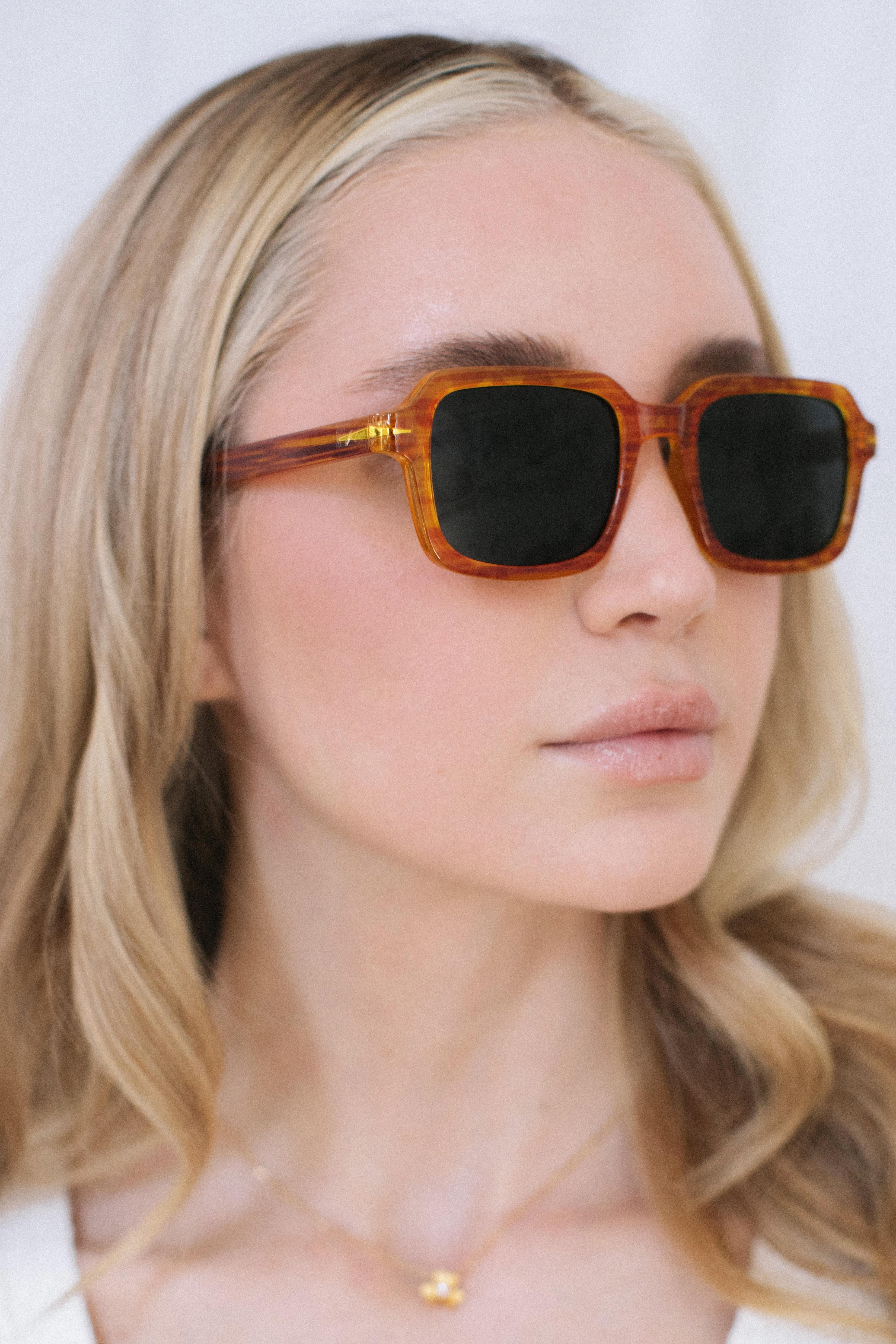 Darien Orange Black Güneş Gözlüğü