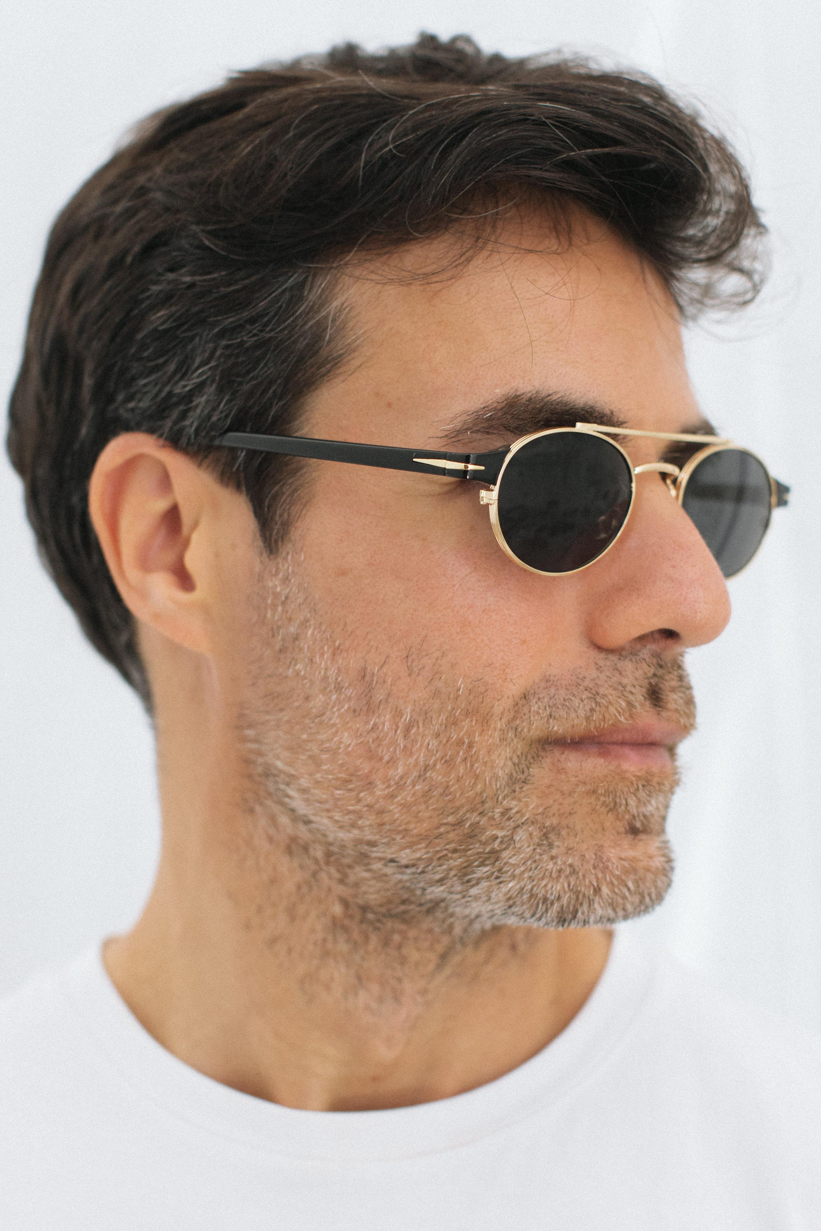 Denis Gold Black Erkek Güneş Gözlüğü