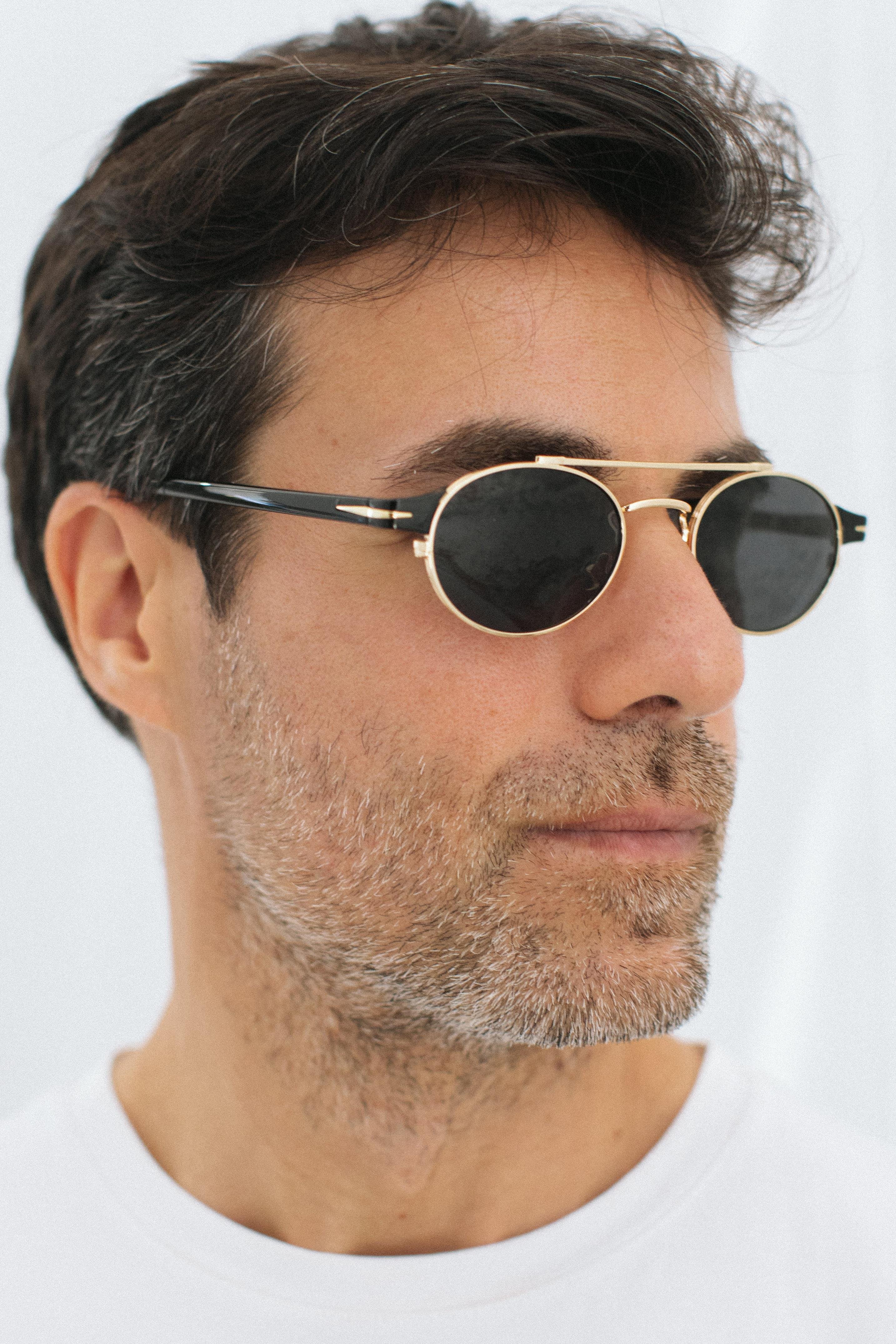 Denis Gold Black Erkek Güneş Gözlüğü